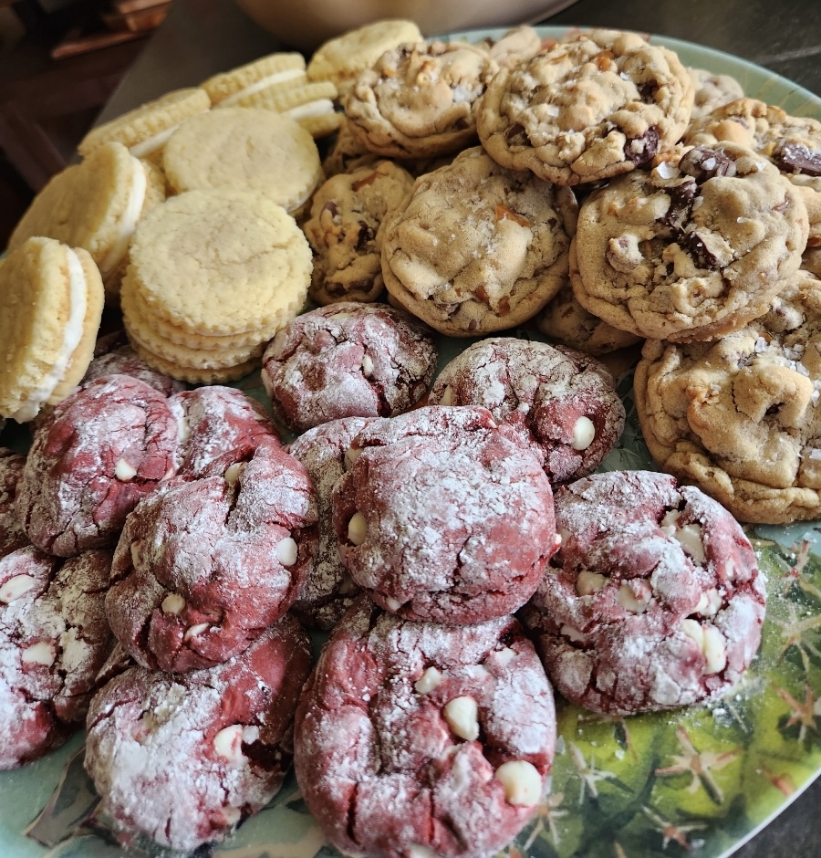 Wildflour Bliss Baking Co cookie platter Cookie variety by Wildflour Bliss